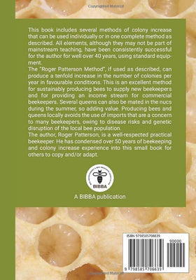 Colony Increase: The Roger Patterson Method by Roger Patterson