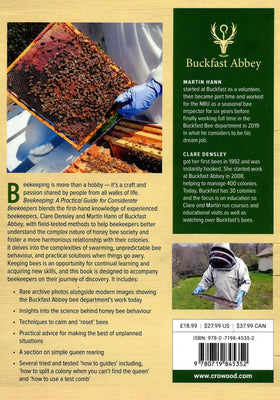 Beekeeping: A Practical Guide for Considerate Beekeepers by Martin Hann & Clare Densley