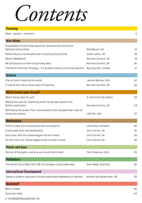 The Beekeepers Quarterly